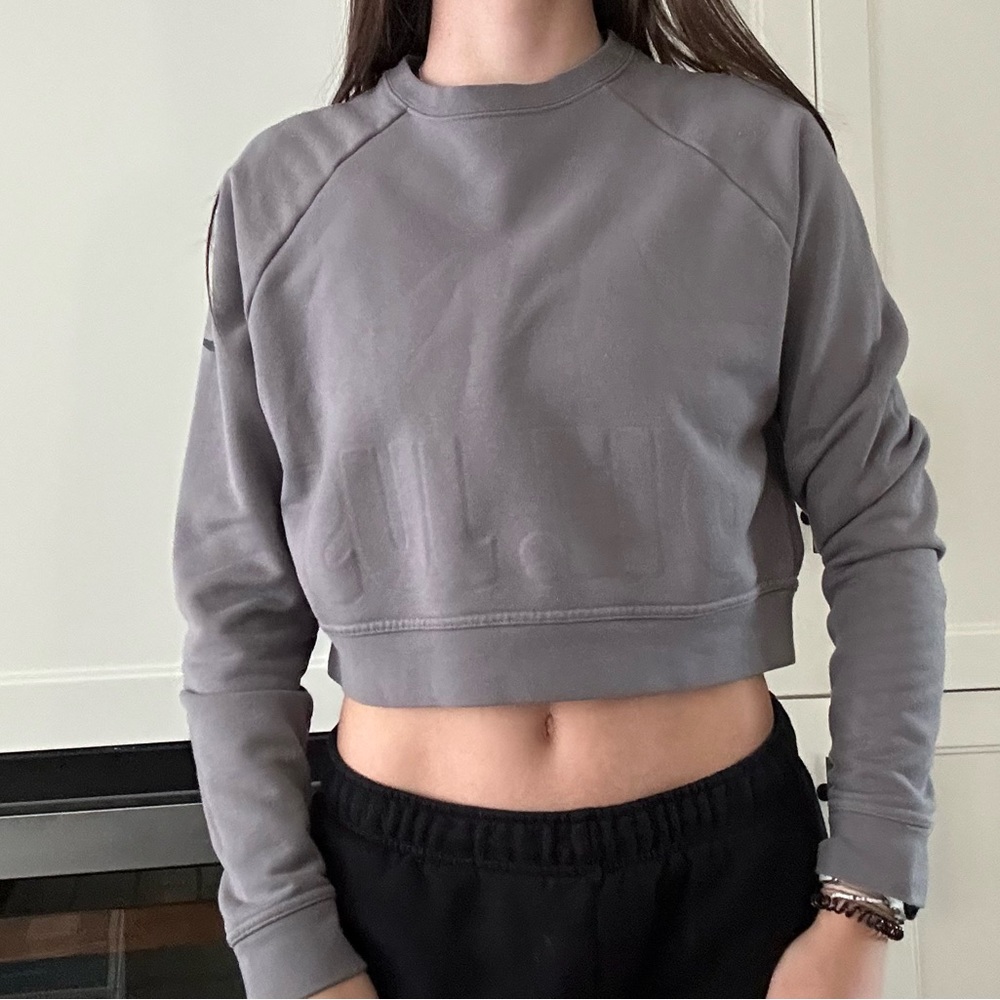 Nike cropped crew neck